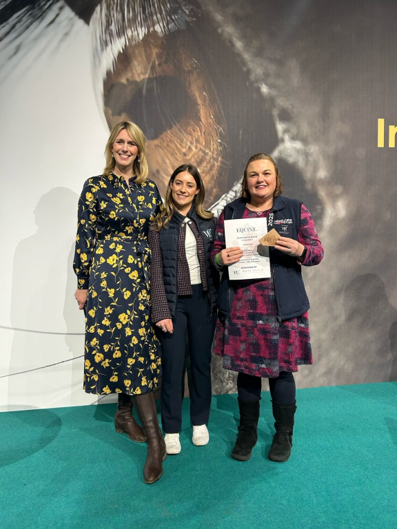 Westgate Labs Wins Sustainable Exhibitor Award at the National Equine Show 2025